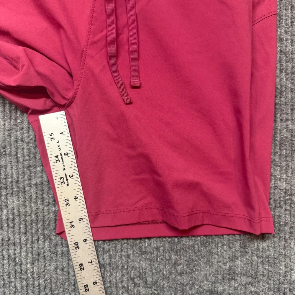 Tuff Athletics Active Shorts Womens S Pink Drawstring Pockets Athletic Gym